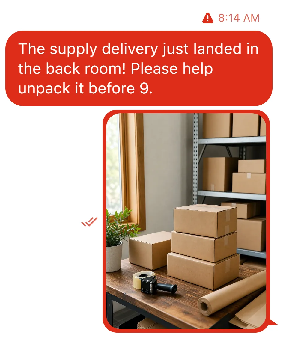 Urgent, at a glance