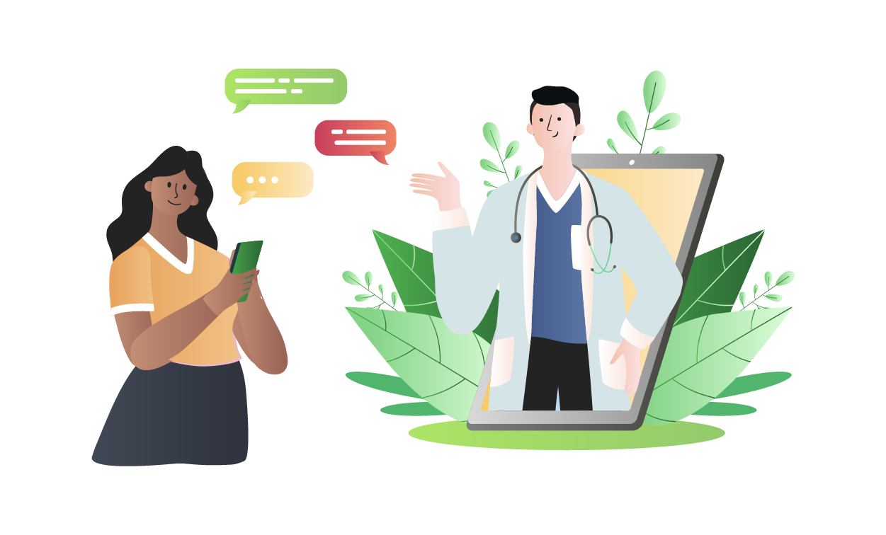 Bedside manner over IM: how to keep a personal touch while remaining safe