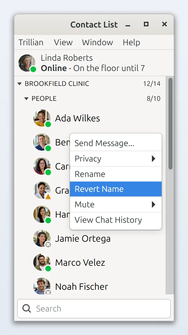 Put their name back